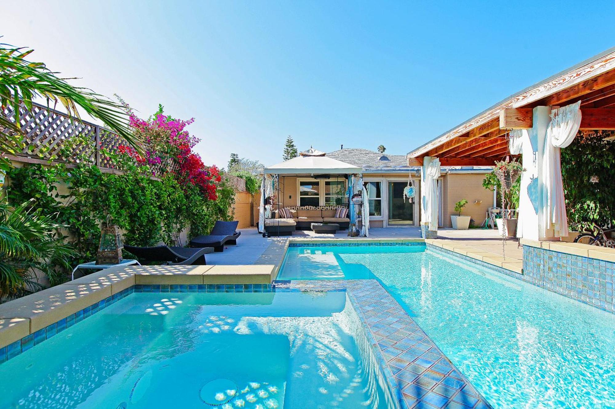 Oasis With Pool And Music Studio By Benvenu Los Angeles Eksteriør billede